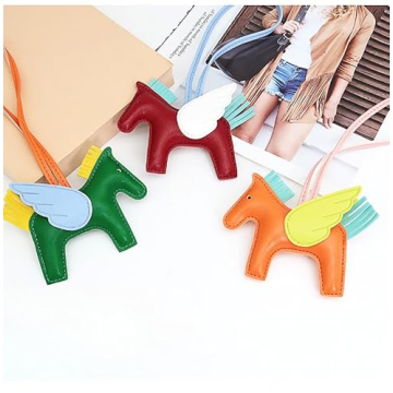 Stylish HOHOPEACH Vegan Leather Bag Charms for Women