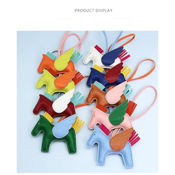 Stylish HOHOPEACH Vegan Leather Bag Charms for Women