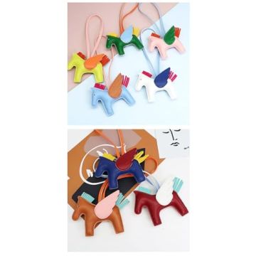 Stylish HOHOPEACH Vegan Leather Bag Charms for Women