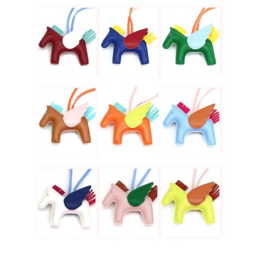 Stylish HOHOPEACH Vegan Leather Bag Charms for Women