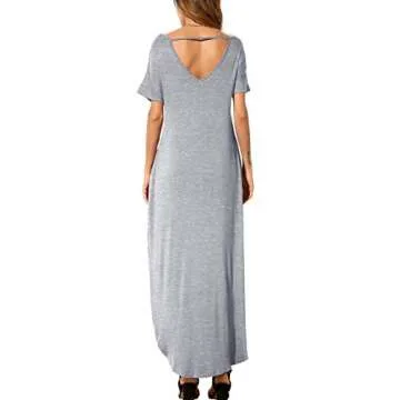 GRECERELLE Women Casual Maxi Dress for Summer Travel