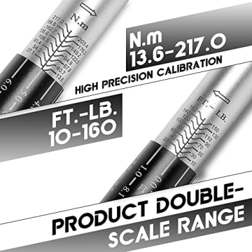 Professional UYECOVE 1/2 Drive Click Torque Wrench