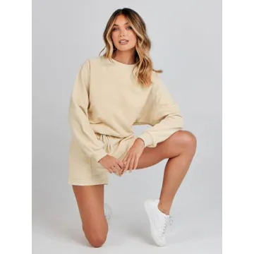 Cozy MEROKEETY Women's Lounge Set for Stylish Comfort