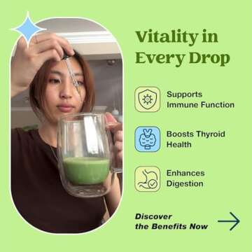 Pella Nutrition Organic Sea Moss Drops for Energy & Immune Support