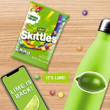 Skittles Sours Candy - Fun, Colorful Treats in 5.7 Oz