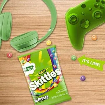 Skittles Sours Candy - Fun, Colorful Treats in 5.7 Oz