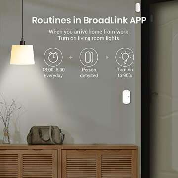 Broadlink Smart Wi-Fi Bulb, RGB Multicolor Changing Dimmable LED Light, A19 E26 10W, Works with Alexa, Google Home, Siri and IFTTT, No Hub Required (1 Bulb)