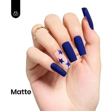 Beetles Gel Nail Polish 1 Pcs 15ml Midnight Ocean Navy Dark Blue Soak Off Uv LED Nail Lamp Manicure Salon and DIY at Home