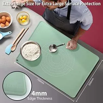 Extra Large Non-Stick Silicone Baking Mat for All Baking