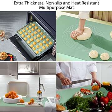 Extra Large Non-Stick Silicone Baking Mat for All Baking
