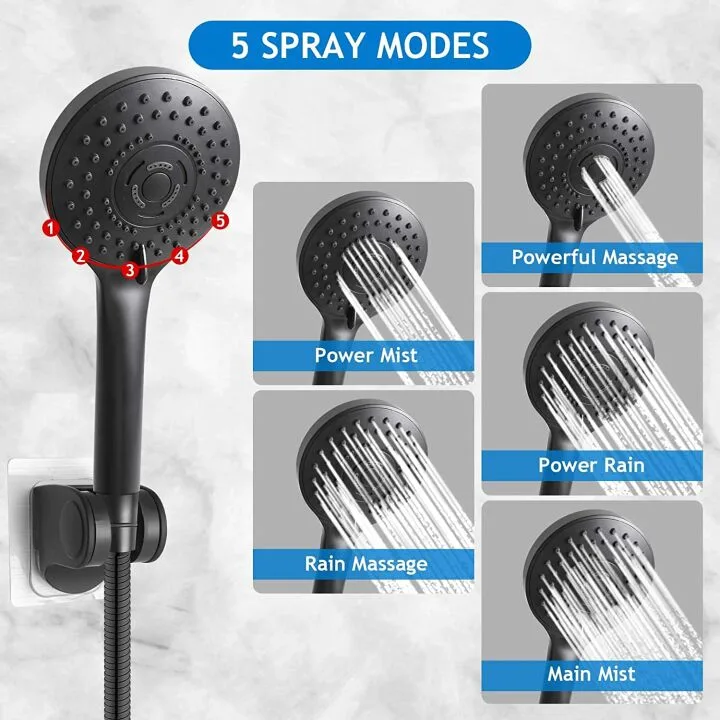 High Pressure Shower Combo for Ultimate Shower Experience