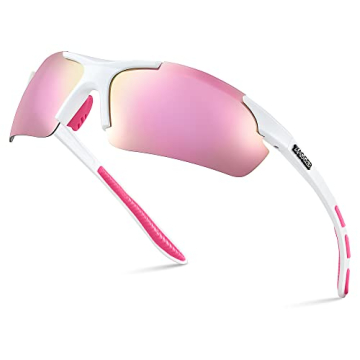 Xagger Polarized Wrap Around Sport Sunglasses for Men Women UV400 Baseball Softball Running Cycling ...