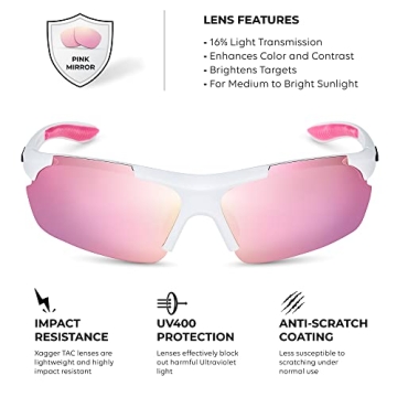 Xagger Polarized Sport Sunglasses UV400 Protection for All