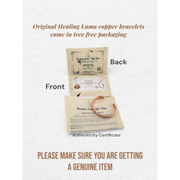 Healing Lama Copper Bracelet - Pure Hand Forged Design