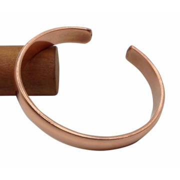 Healing Lama Copper Bracelet - Pure Hand Forged Design