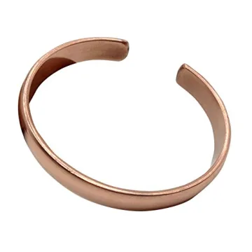 Healing Lama Copper Bracelet - Pure Hand Forged Design