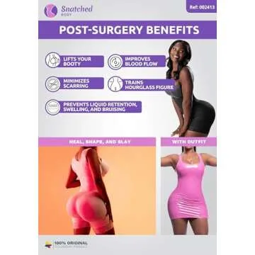 Snatched Body - Women's Stage 2 Faja Colombians without Bra Shapewear - Body Suits BBL Post Surgery Compression Garment - Tummy Control, Butt Lifting, Liposuction & Reductoras Moldeadoras-Beige Medium