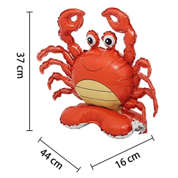 Vibrant Selfstand 3D Animal Balloons for Parties