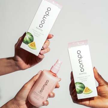 adwoa beauty Melonberry™ Hair Milk Leave In Conditioner​ Spray for Smooth, Moisturized, and Detangled Fine Hair, with Kalahari Melon, Strawberry and Raspberry Seed ​Oils,​ for all Hair Types - 6.8 oz