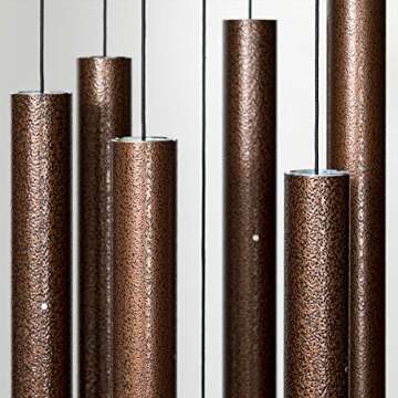 Corinthian Bells by Wind River - 50 inch Copper Vein Wind Chime for Patio, Backyard, Garden, and Out...