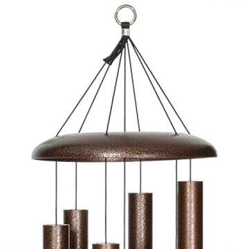 Corinthian Bells 50inch Copper Vein Wind Chime - USA Made