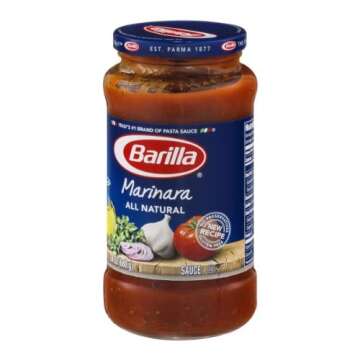 Barilla Marinara All Natural Pasta Sauce 24 oz - Healthy & Delicious!