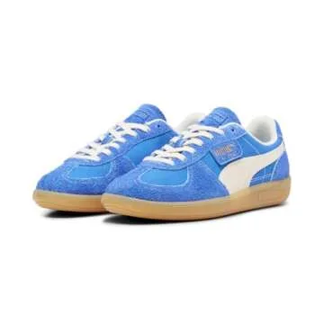 PUMA Men's Palermo Vintage Sneaker, Hyperlink Blue/Frosted Ivory, 8