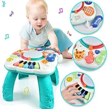 Engaging and Educational Multi-functional Baby Musical Activity Table