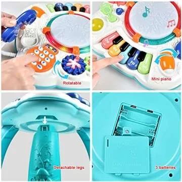 Engaging Multi-functional Baby Musical Activity Table