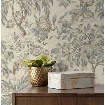 Surface Style Peel & Stick Botanical Wallpaper, 30.75 Sq Ft