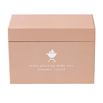 Ultimate Meal Planner with 72 Recipe Cards for Stress-Free Cooking