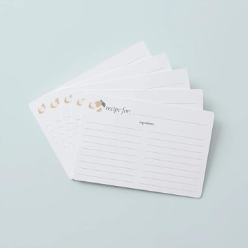 Meal Planner with 72 Recipe Cards for Easy Cooking