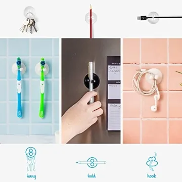 Dreamfarm Jot PVC Suction Hooks - Multi-Purpose & Strong