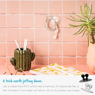 Dreamfarm Jot PVC Suction Hooks - Multi-Purpose & Strong