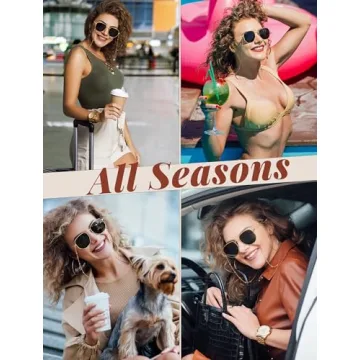 Veda Tinda Hexagon Sunglasses - Polarized Protection & Style