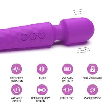 Female Vibrator with 20 Modes & Speeds for Ultimate Pleasure