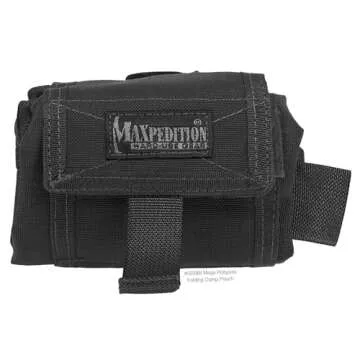 Maxpedition Mega Rollypoly Folding Dump Pouch (Black)