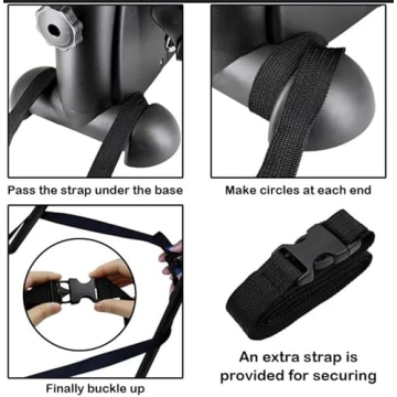 Himalay Mini Exercise Bike Portable Under Desk Pedal Exerciser