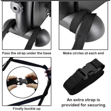 Himalay Mini Exercise Bike Portable Under Desk Pedal Exerciser