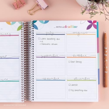Erin Condren LifePlanner - Undated, Bold Blooms Design