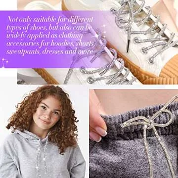 Dazzling Rhinestone Shoe Laces - Sparkle Your Style