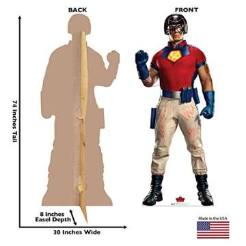 Cardboard People Peacemaker Life Size Cardboard Cutout Standup - WB The Suicide Squad (2021 Film)
