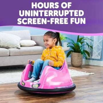 FunFlybar 6V Bumper Car! Electric Toddler Toy