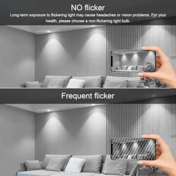 comzler GU10 LED Bulbs, GU10 Light Bulb 5000K Daylight White, LED Bulb Replacement Recessed Track Lighting, 50W Halogen Equivalent, 4W 400LM 110° Wide Beam, Non-dimmable, Pack of 6