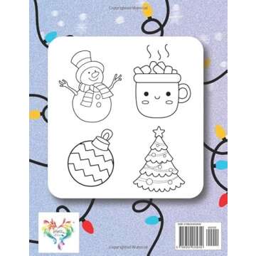 Easy Christmas Coloring Book