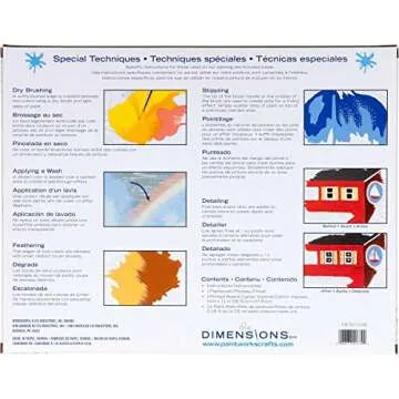 Dimensions , Rainbow Flowers, PaintWorks Paint by Numbers Kit for Adults and Kids, 14'' x 11'