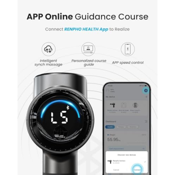 RENPHO Bluetooth Massage Gun for Muscle Recovery