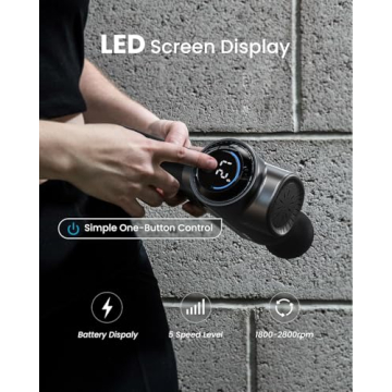 RENPHO Bluetooth Massage Gun for Muscle Recovery