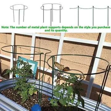 COATTOA Raised Garden Bed, Outdoor Galvanized Planter Boxes, Galvanized Garden Beds Outdoor with Metal Plant Stakes, Large Raised Garden Stock Tank, Garden Beds for Vegetables Planter 4×2×1ft