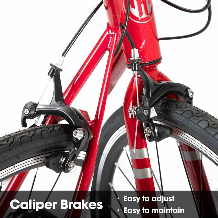 HILAND 700c Road Bike: Lightweight 14 Speed Commuter